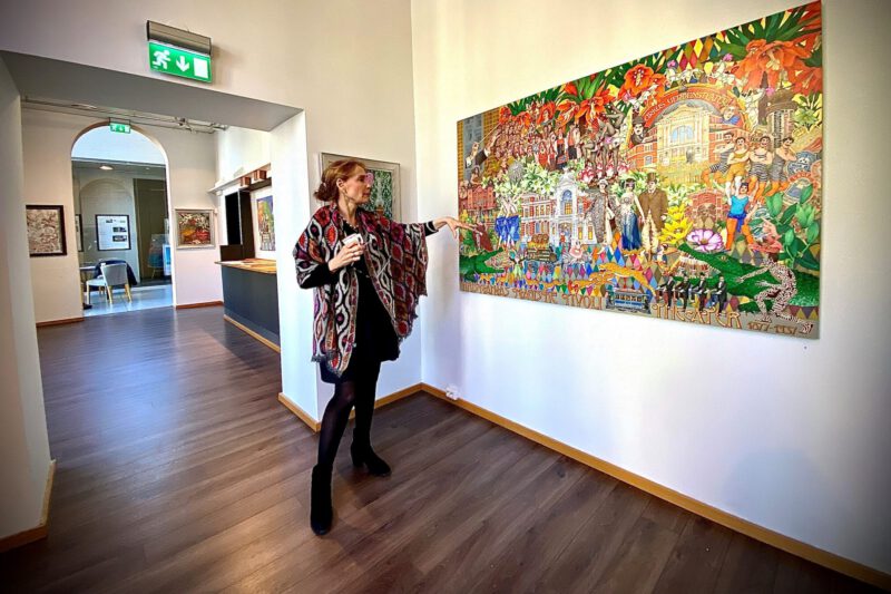 Omvisning i Kunsthjørnet ved Elena Abessinova Bentzen Lørdag 7. mai kl. 13.00
